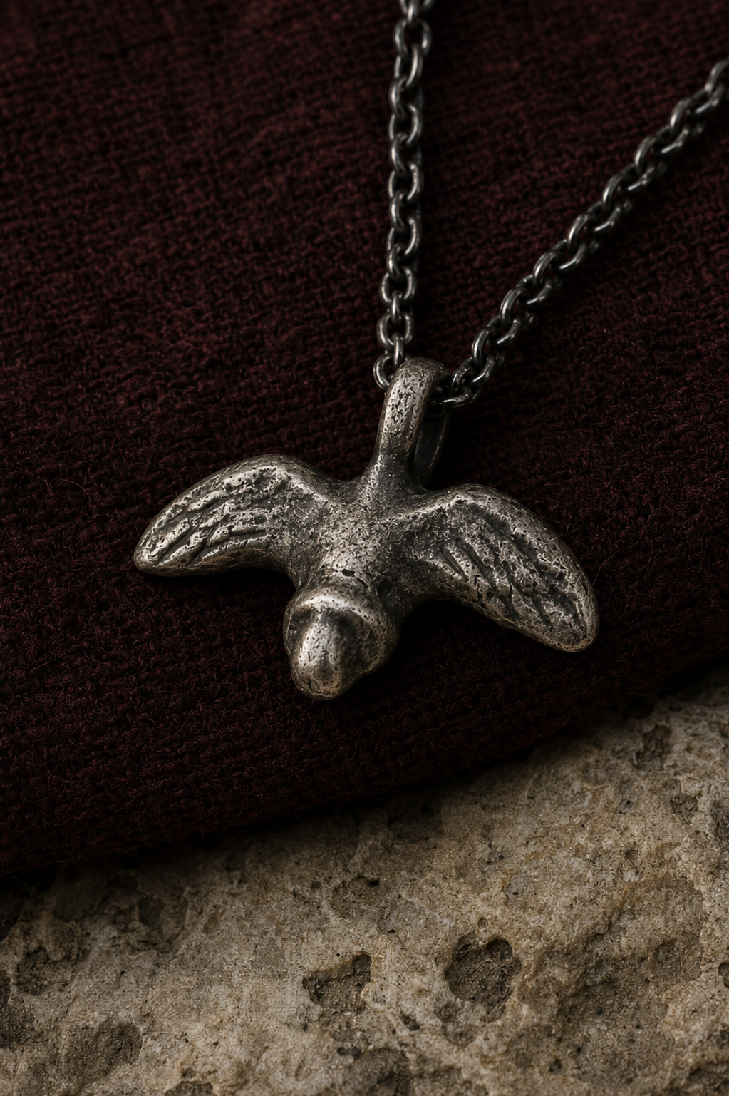 The Seal — votive coin medallion with winged sigil